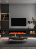 Electric Fireplace – Long-Form