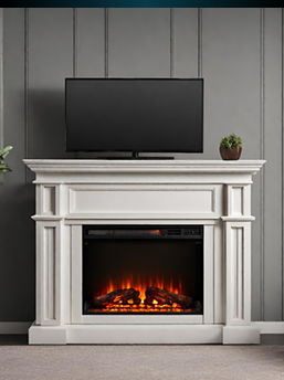Electric Fireplace – Front Grill