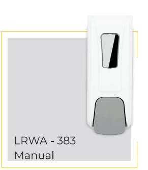 Lobby Soap Dispenser – Manual LRWA-383