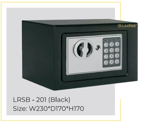 Essential Safe Box LRSB-201(Black)