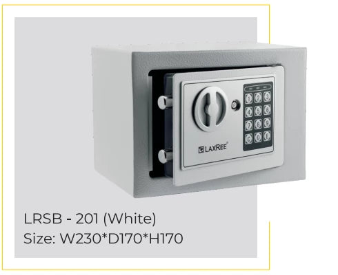 Essential Safe Box LRSB-201 (White)
