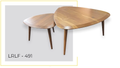 Lobby Table LRLF-491 Centre & Corner Table Set
