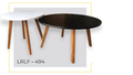 Lobby Table LRLF-494 Centre & Corner Table Set
