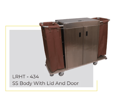 Housekeeping Trolley SS BODY LRHT-434
