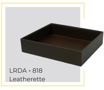 Accessory Tray LRDA-818 (Leatherette)