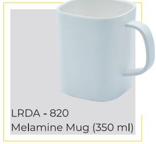 Melamine Mug LRDA-820 (350 ml)