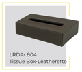 Rectangle Leatherette Tissue Box LRDA-804