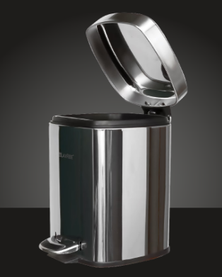 Peddle SS Dustbin LRRA-664 (Soft Close)