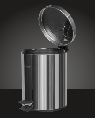Peddle SS Dustbin LRRA-665 (Soft Close)