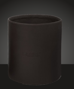 Round Leatherette Room Dustbin LLRA-662