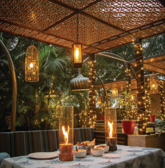 Table Top Fireplace – Confluence